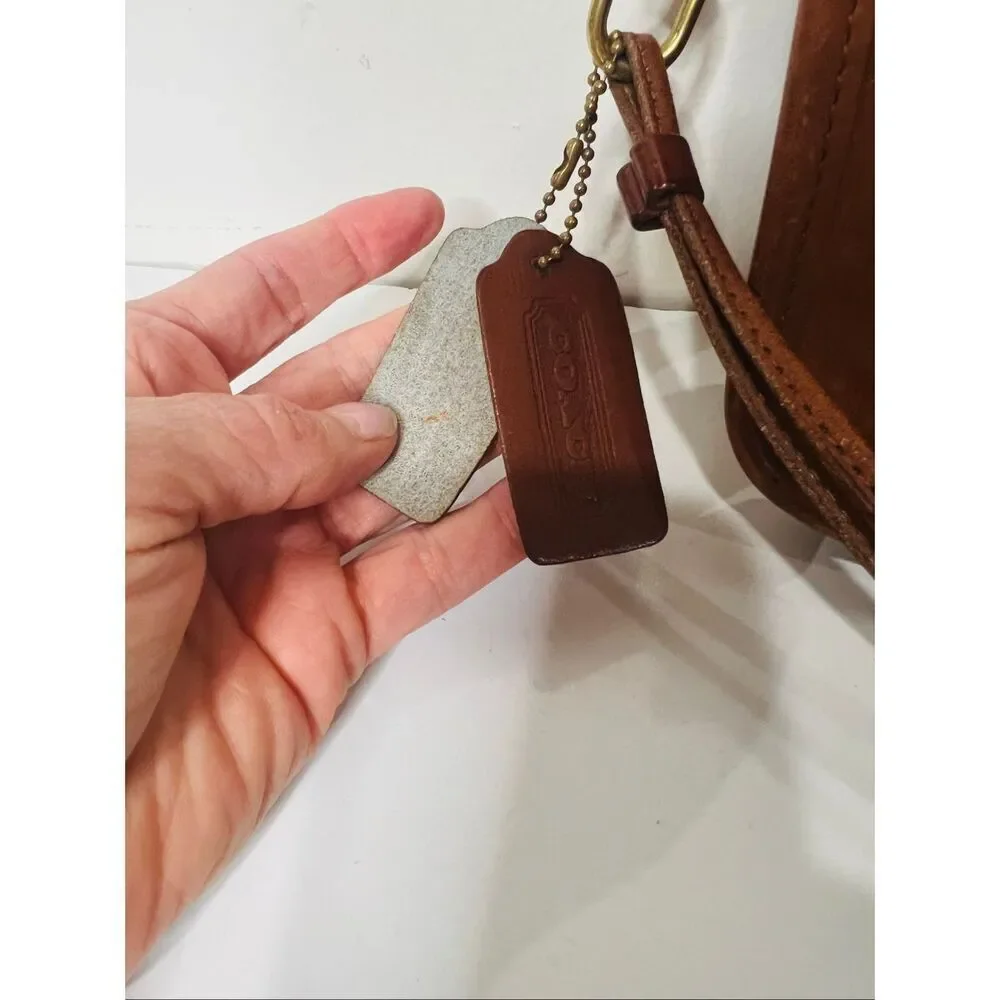 Coach Vintage Brown Basic Bag Bonnie Cashin 1970's Detachable Shoulder Straps Zi